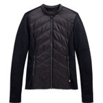 Harley Davidson Women’s Quilted Stretch Nylon Jacket Size Small NWOT Photo 0