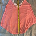 YA Los Angeles V-neck floral trim tank top Photo 7