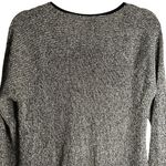 Eileen Fisher Black/Cream Marled Wool/Linen Blend Sweater F4N5 Women’s Medium Photo 5