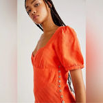 Free People NWOT  catch the light midi dress Photo 2