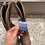 Durango  Women’s Brown Leather Embroidered Western Cowboy American Flag Boots New Photo 7