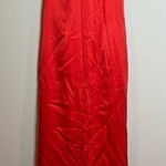 Coast coral high neck rhinestone embellished collar necklace dress Red Size 8 Photo 0