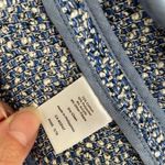 Talbots NWT  Blue Tweed Open Front Jacket Blazer Cardigan $179 M Photo 6