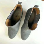 Kork-Ease KORKS Grey Leather‎ Heeled Women’s Booties Size 10M Photo 3