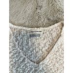 Alyssa Brooke cozy textured knit sweater‎ with V Photo 5