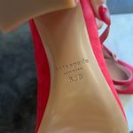 Kate Spade  Red Suede Heels Photo 5