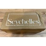 Seychelles Te Amo Ankle Wrap Sandal Metallic Leather Size 8 NIB Ankle Strap Ties Photo 14