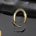 R.H. Macy's & Co. 10k Solid Gold Mini Hoops NWT Photo 7