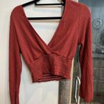 Altar'd State  Sweater Cropped Knit Photo 1