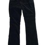 White House | Black Market Noir Cordless Cordutoy Slim Leg Boot Cut Pants Size 10 Photo 0