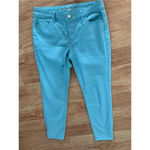 White House | Black Market  size 4 jeans skinny green Photo 1