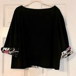 Studio 1 Dress Cardigan Cape Jacket Zebra Trim 20 W Black Size undefined Photo 2