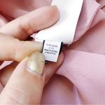 Kate Spade • Cutout Crepe Dress pink eyelet ruffle sleeve flutter Faded Peony Photo 8