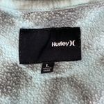 Hurley Blue & Gray Tie Dye Print Long Sleeve Hoodie Sweatshirt L Photo 4