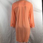 Anthropologie Coral Orange Half Sleeve Light Weight Top by Cloth & Stone XS Photo 3