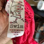 Peach pink Knit cami maxi cover up swim sun dress (Size S) Photo 4