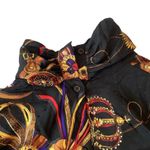 Vintage Marlins Blouse Black Size 6 Photo 5