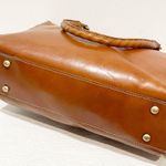 Patricia Nash  ZANCONA Tote Brown Leather HERITAGE TAN Tote Handle Bag Photo 3