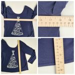 Aerie Music Festival Graphic T-Shirt Size M Navy Blue Top Tee Photo 4