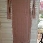 Missguided BNWT LONG SLEEVE CREW NECK MIDI ROSE Photo 7