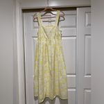 The 9 By Hatch Womens The Nines By Hatch Tank Maternity Dress Yellow Floral M Size undefined Photo 2