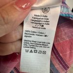 J.Crew Pink & Blue Plaid Midi Poplin Shirt Dress Preppy Pockets Size 2 XS Photo 8