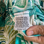 Jams World  Hattie Dress Garden Isle Print tiered rayon short sleeve dress XXL 2X Photo 6