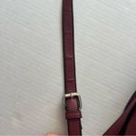 Black Rivet Saddle crossbody bag with silver chain link Photo 3