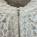 Moon River  X Anthropologie Knit Crochet Sleeveless White Top Size Small NWT Photo 6
