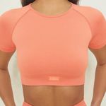 Bo+Tee  Women's Coral Pink Crop-top Sz S Photo 0