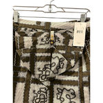 Leifsdottir Anthropologie NWT $198 Large Bow Mini Skirt Size 6 URYNR991 Silk Green Photo 1