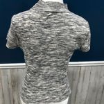 it's our time Vintage Mock Neck Cropped Marled T-shirt 90s Knit Photo 5