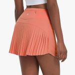Baleaf Pleated Tennis Skort Womens XS Scorched Red Coral Athleisure Clean Girl Photo 0
