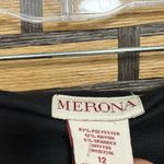 Merona  Black Skirt Size 12‎ Photo 4