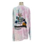 The Lumineers Brightside Roadside Motel Crewneck Sweatshirt Tie Dye Pink Blue XL Photo 7