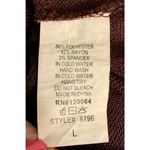 Mind Code Women’s Maroon Pullover Sweater L EUC Photo 10