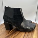 Dansko Tiffany Nappy Suede Ankle Boots Black Heeled Women's 41 US 10.5-11 Photo 0