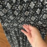 Boden Margot Scoop Neck Jersey Dress
Black White. Size 6. Black Photo 4