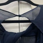 Badgley Mischka Navy Blue Petunia Gown Size 6 US $795 Photo 4