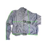 Levete Room Women's Full Zip Lightweight Drawstring Waist Jacket Blue Size M Photo 1