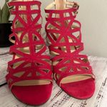 Nine West pink wedges size 7.5 EUC Photo 1