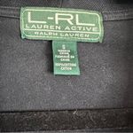 Ralph Lauren  Active Black Open Front Cotton Cardigan Women's Size Small Photo 4