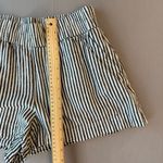 A New Day  Women's Medium Striped Pull-On Shorts - Black/Charcoal Photo 6