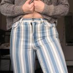 American Eagle striped jeans Photo 2