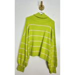 Free People  Paulie Sweater in Lemonade Combo Size Medium Photo 6