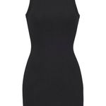 SKIMS  COTTON RIB TANK DRESS, BLACK, Size X-Small, $60 Photo 1