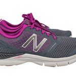 New Balance Women's 711 Mesh Cross-Training Shoe 10 Gray Purple EUC Photo 3