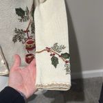 Tiara International Vintage 90s  Ugly Christmas Cream Sweater with ornaments Photo 3