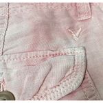 American Eagle Y2K Linen Blend Micro Shorts Womens Sz 6 Pink Tie Dye Low Rise Photo 5