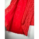 Alberto Makali  Red Lace Blazer M Photo 6